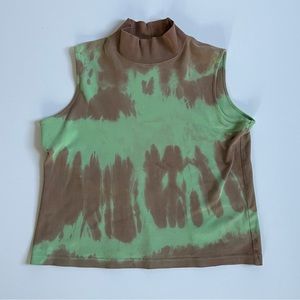 Tinted Saga Hand-dyed Vintage Mock Turtle Neck